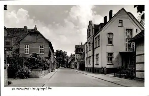 Ak Preußisch Oldendorf in Westfalen, Spiegelstraße