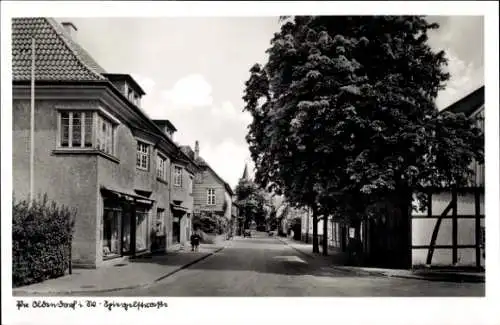 Ak Preußisch Oldendorf in Westfalen, Spiegelstraße