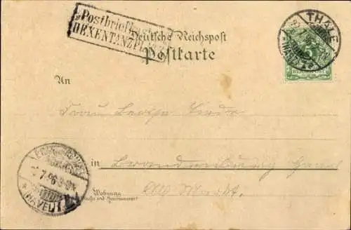 Litho Thale im Harz, Rosstrappe, Hirschgrund, Hexentanzplatz