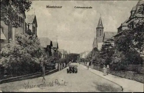 Ak Montabaur im Westerwald, Coblenzerstraße