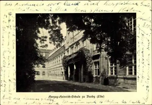 Ak Barby an der Elbe, Herzog Heinrich Schule