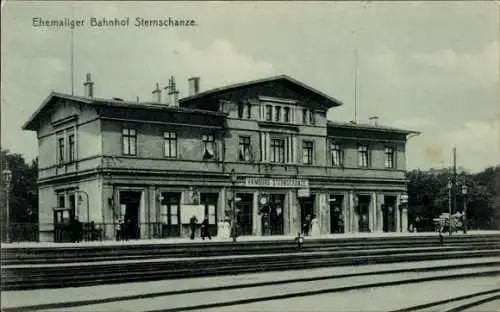 Ak Hamburg Altona Sternschanze, Ehemaliger Bahnhof Sternschanze