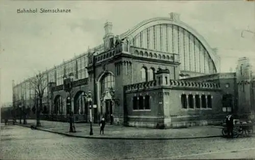 Ak Hamburg Altona, Bahnhof Sternschanze