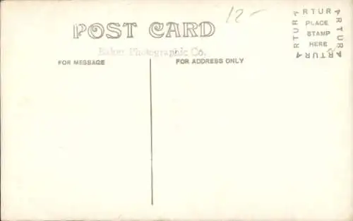 Foto Ak Under side of Abalone, Meerestiere