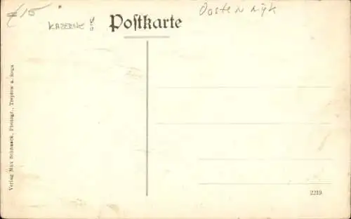 Ak Gryfice Greifenberg Pommern, Königliche Unteroffiziervorschule