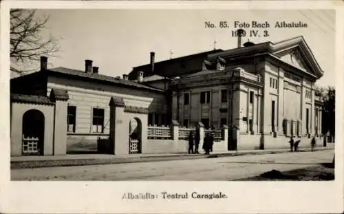 Ak Alba Iulia Karlsburg Rumänien, Theater