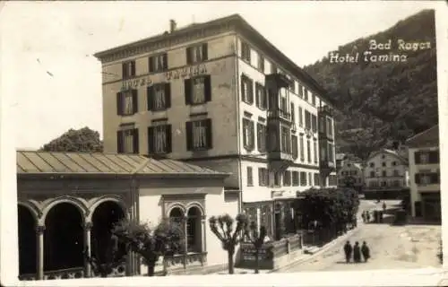 Foto Ak Bad Ragaz Kanton St. Gallen, Hotel Tamina