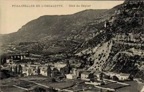 Ak Hérault, Pégairolles de l'Escalette, Côté du Caylar