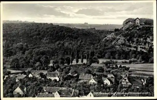 Ak Saaleck Bad Kösen Naumburg an der Saale, Teilansicht, Himmelreich