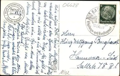 Ak Saaleck Bad Kösen Naumburg an der Saale, Teilansicht, Himmelreich