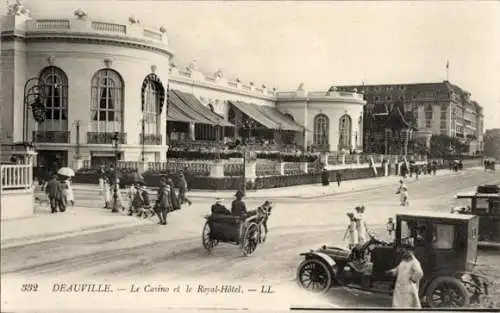 Ak Deauville Calvados, Casino, Royal-Hotel