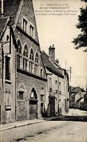 Ak Provins Seine et Marne, Hotel Vauluisant