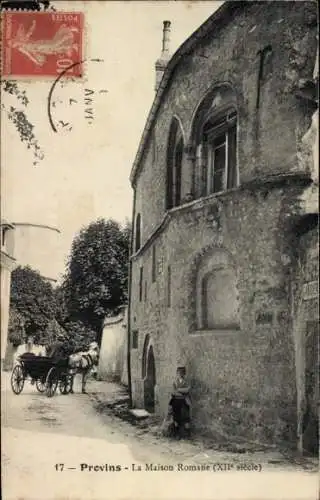 Ak Provins Seine et Marne, Das römische Haus