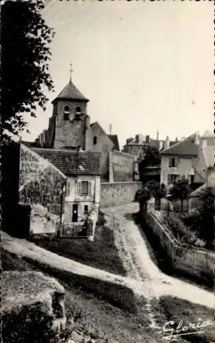 Ak Trilport Seine et Marne, Teilansicht, Kirche