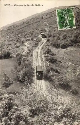 Ak Salève Haute Savoie, Saleve-Eisenbahn