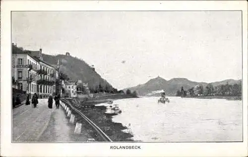 Ak Rolandseck Remagen am Rhein, Teilansicht, Panorama