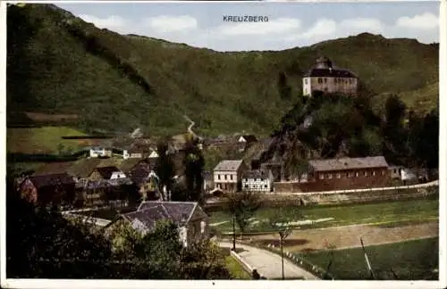 Ak Kreuzberg Altenahr im Ahrtal, Burg Kreuzberg