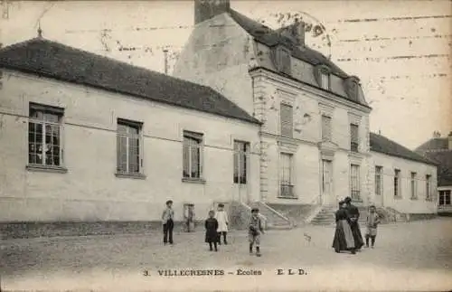 Ak Villecresnes Val de Marne, Schulen