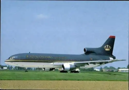 Ak Passagierflugzeug, Royal Jordanian, Lockheed Tristar 500 JY-AGD