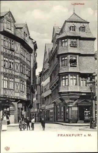 Ak Frankfurt am Main, Lutherhaus