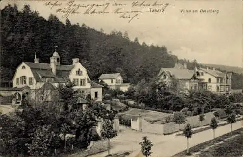 Ak Tabarz im Thüringer Wald, Villen am Datenberg