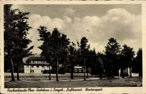 Ak Ober Holzhau Rechenberg Bienenmühle Erzgebirge, Fischerbaude