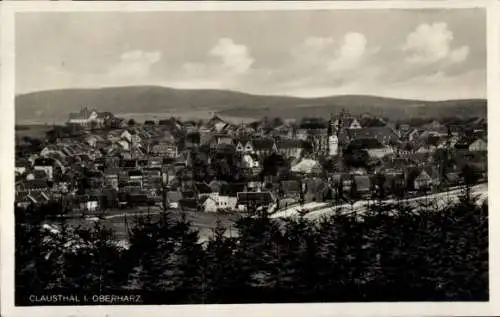 Ak Clausthal im Oberharz, Panorama