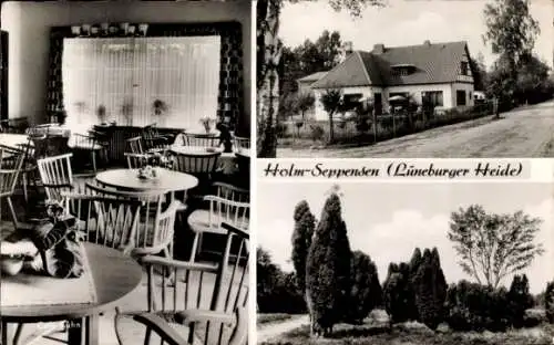 Ak Holm Seppensen Buchholz in der Nordheide, Café Kühne, Konditorei