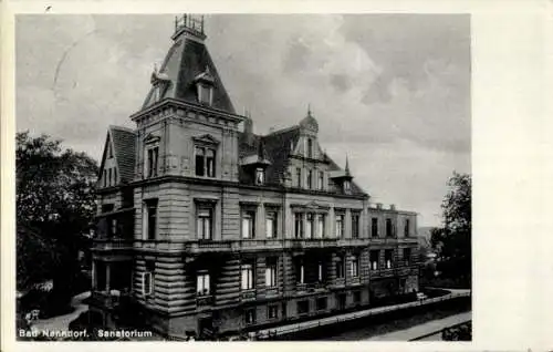 Ak Bad Nenndorf an der Weser, Sanatorium