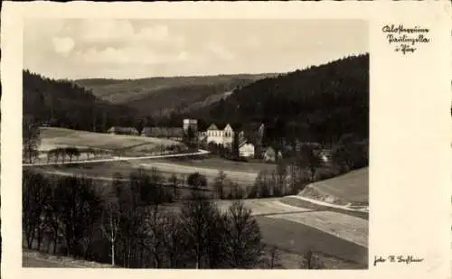 Ak Paulinzella Königsee Rottenbach in Thüringen, Gasthaus Menger