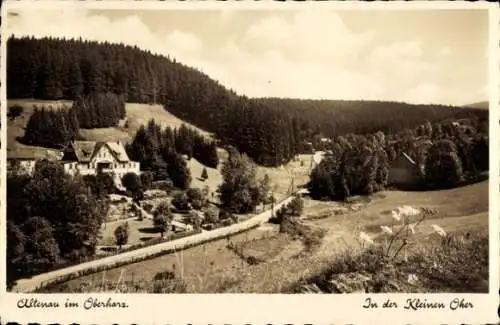 Ak Altenau Clausthal Zellerfeld im Oberharz, In der Kleinen Oker