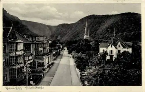 Ak Thale im Harz, Hubertusstraße