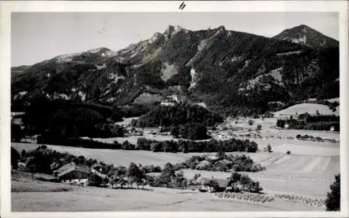 Foto Ak Riedenburg in Niederbayern, Gesamtansicht, Burg Prunn