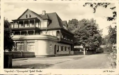 Ak Sitzendorf in Thüringen, Hotel zur Linde