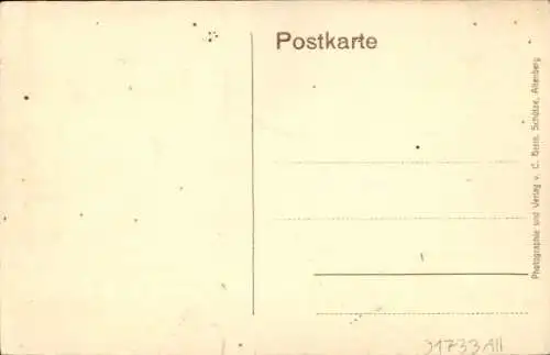Ak Altenberg im Erzgebirge, Teilansicht, Kirche