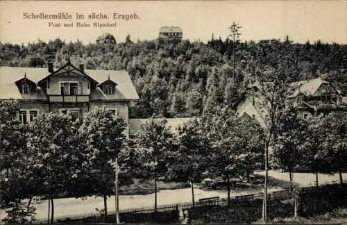 Ak Schellerhau Altenberg im Erzgebirge, Schellermühle