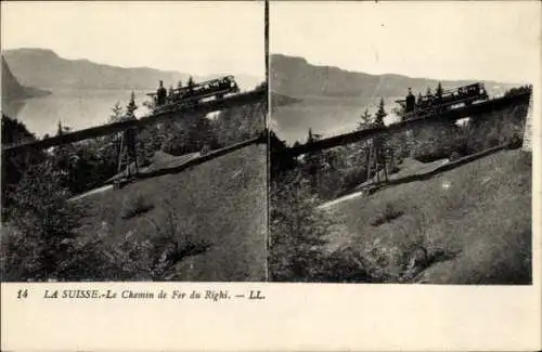 Stereo Ak La Suisse, Le Chemin de Fer du Righi, Standseilbahn