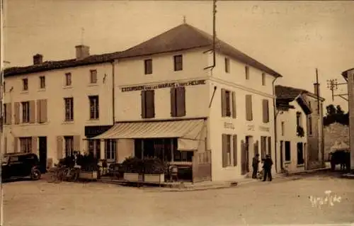 Ak Coulon Deux Sèvres, Hotel Terminus