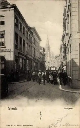 Ak Breda Nordbrabant Niederlande, Eindstraat