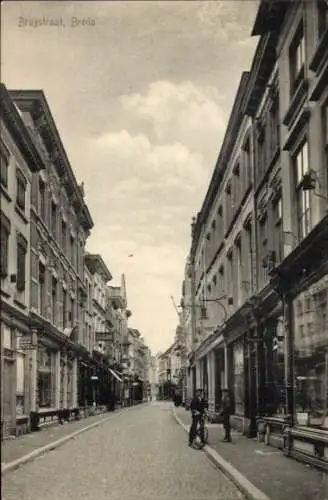 Ak Breda Nordbrabant Niederlande, Brugstraat