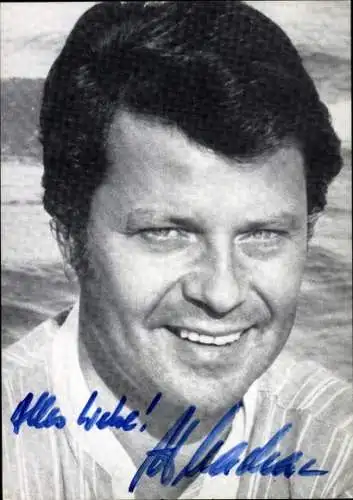 Ak Schauspieler Peter Machac, Portrait, Autogramm