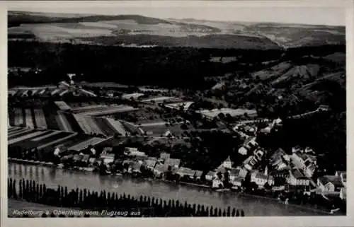 Ak Kadelburg Küssaberg Baden Württemberg, Fliegeraufnahme