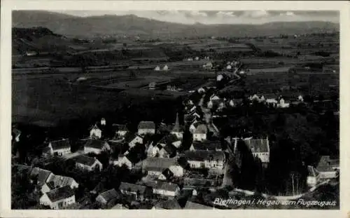 Ak Bietingen Gottmadingen im Hegau, Fliegeraufnahme