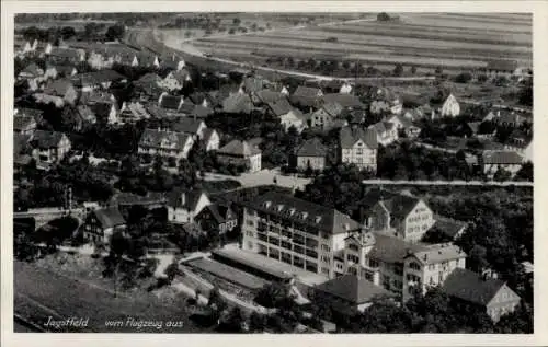 Ak Jagstfeld Bad Friedrichshall in Württemberg, Fliegeraufnahme