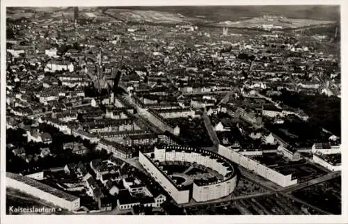 Ak Kaiserslautern in der Pfalz, Fliegeraufnahme