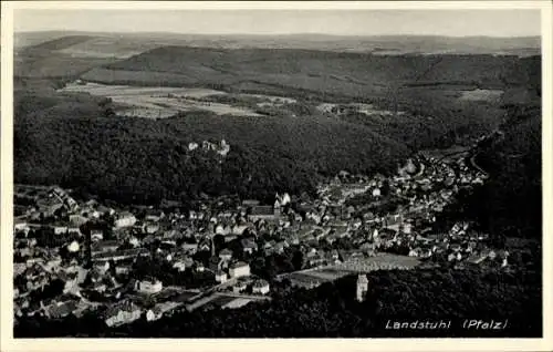 Ak Landstuhl in der Pfalz, Fliegeraufnahme