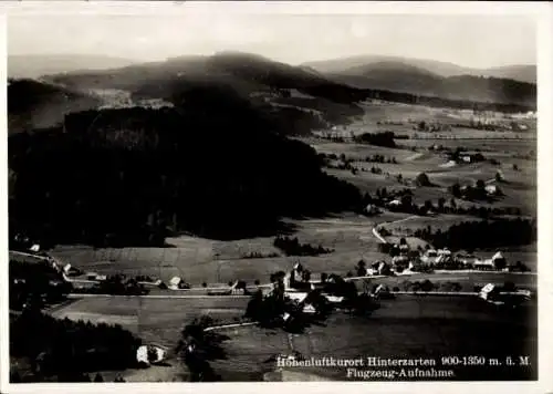 Ak Hinterzarten im Schwarzwald, Fliegeraufnahme