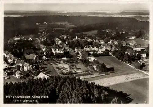 Ak Königsfeld in Sachsen, Fliegeraufnahme