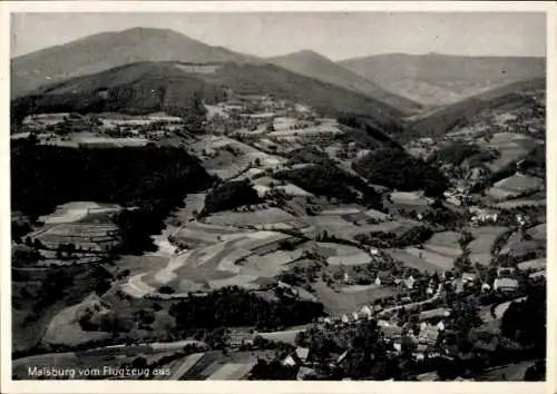 Ak Malsburg Marzell im Schwarzwald, Fliegeraufnahme