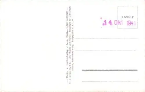 Ak Gotha in Thüringen, Fliegeraufnahme